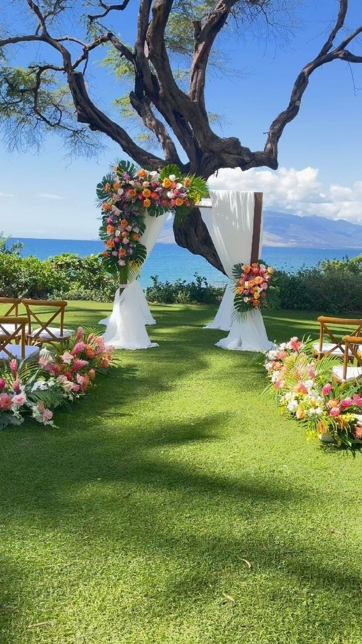 Seaside Wedding Arch