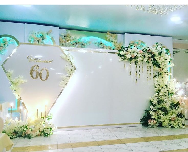 Milestone 60th Backdrop