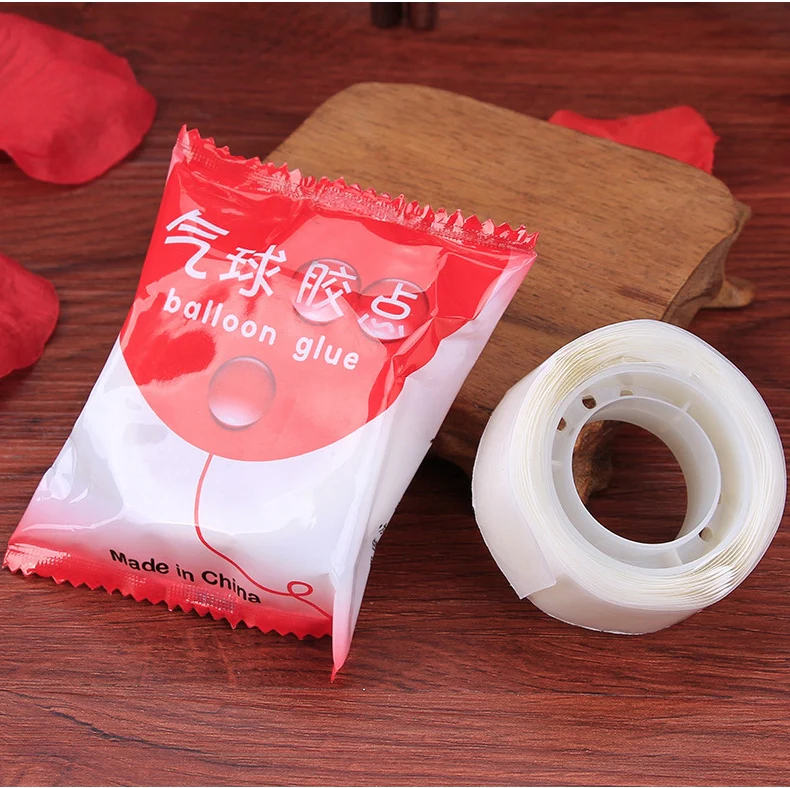 Balloon Glue Dot Tape 100 Count Roll